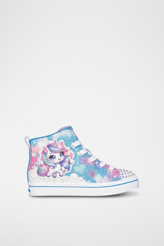 Zapatillas altas - Azul claro