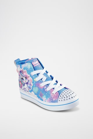 Zapatillas altas - Azul claro