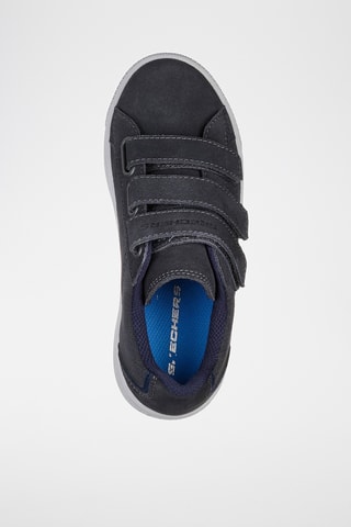 Zapatillas de piel - Azul marino