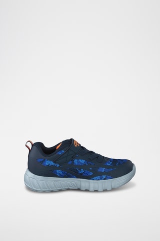 Zapatillas - Azul marino y naranja