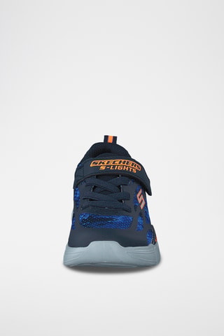 Zapatillas - Azul marino y naranja