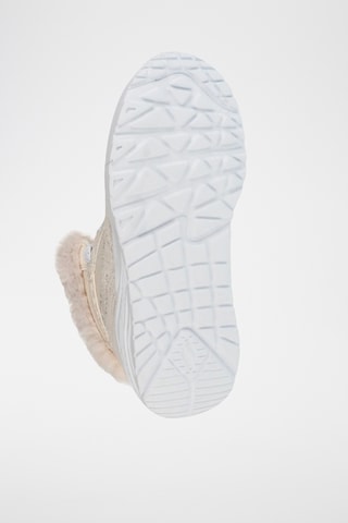 Zapatillas altas forradas - Crudo
