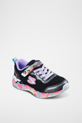 Zapatillas - Negro y rosa empolvado