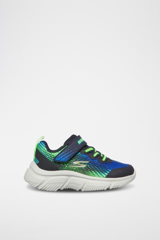 Zapatillas - Azul marino y verde claro