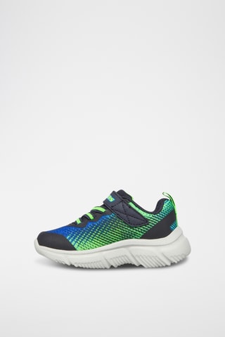 Zapatillas - Azul marino y verde claro