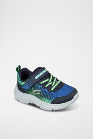 Zapatillas - Azul marino y verde claro