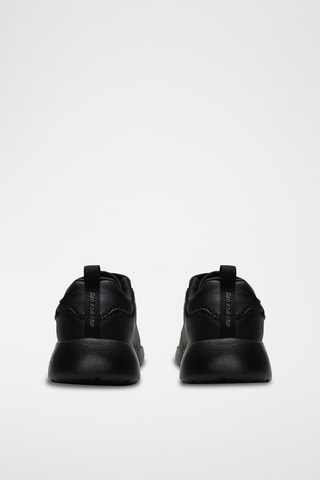 Zapatillas de piel - Negro