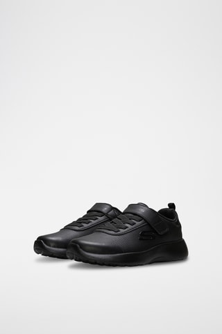Zapatillas de piel - Negro