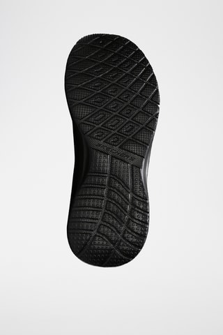 Zapatillas de piel - Negro