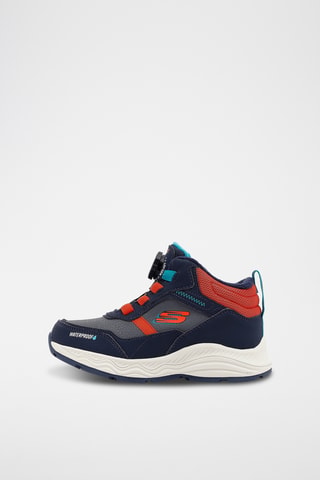 Zapatillas - Azul marino y rojo
