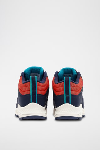 Zapatillas - Azul marino y rojo