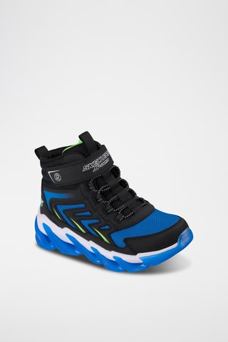 Zapatillas altas - Negro y azul eléctrico