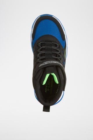 Zapatillas altas - Negro y azul eléctrico