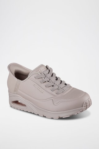 Zapatillas de cuña Uno - Topo