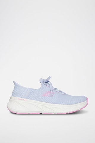 Zapatillas de cuña - Azul claro