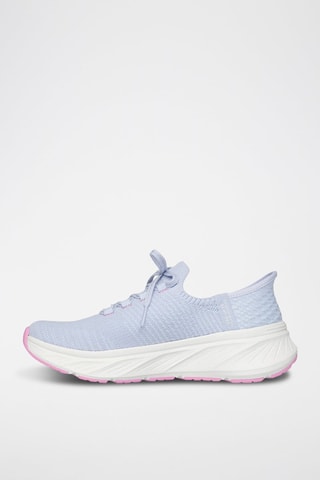 Zapatillas de cuña - Azul claro