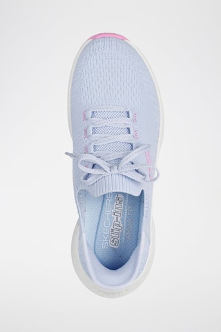 Zapatillas de cuña - Azul claro