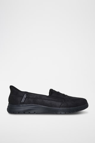 Zapatillas de nobuk On The Go Flex - Negro