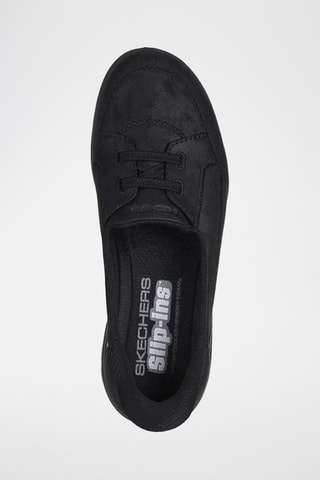 Zapatillas de nobuk On The Go Flex - Negro