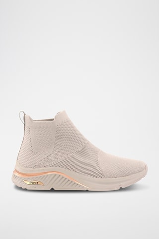 Baskets chaussettes - Taupe
