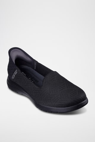 Slip-on Clover - Negro