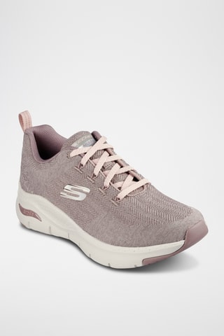 Zapatillas Arche-Confort - Rosa viejo jaspeado