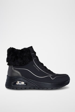 Botines forrados Uno Rugged Fall Shimmer - Negro
