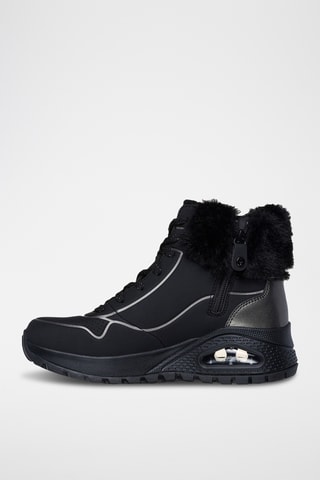 Botines forrados Uno Rugged Fall Shimmer - Negro
