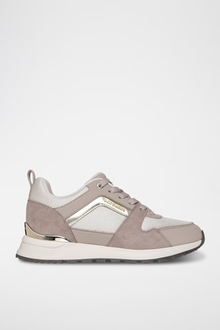 Zapatillas de piel Posh Gal - Marrón