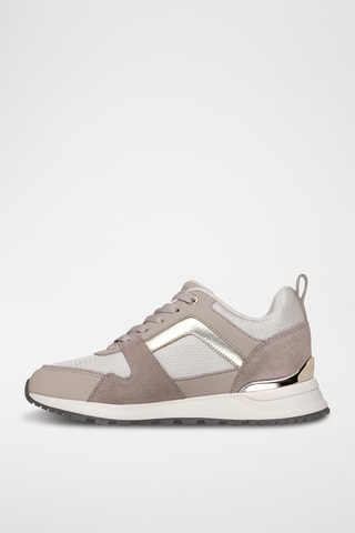 Zapatillas de piel Posh Gal - Marrón
