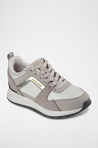 Zapatillas de piel Posh Gal - Marrón