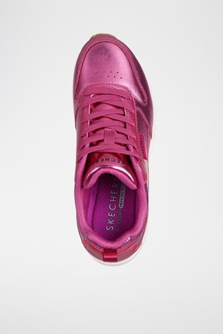 Zapatillas de piel Uno Metallixs - Fucsia