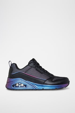 Zapatillas de piel Uno - Sparkle Lite - Negro
