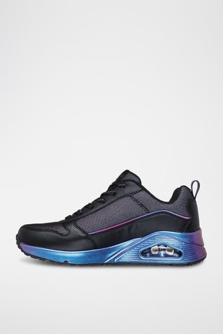 Zapatillas de piel Uno - Sparkle Lite - Negro