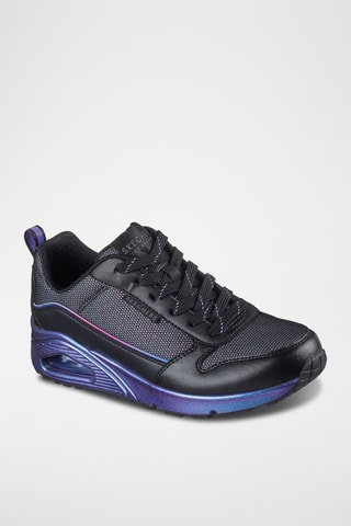 Zapatillas de piel Uno - Sparkle Lite - Negro