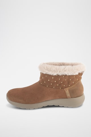 Botines forrados de nobuk Joie nomade - Camel