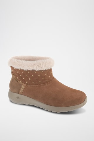 Botines forrados de nobuk Joie nomade - Camel