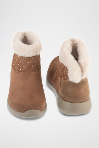 Botines forrados de nobuk Joie nomade - Camel
