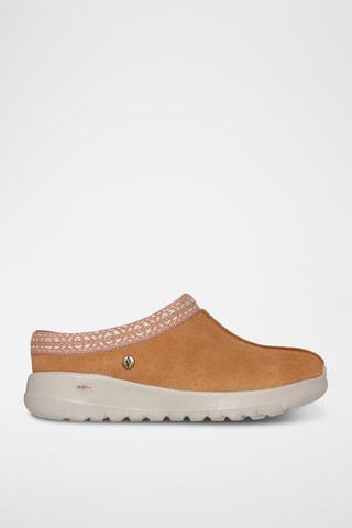 Zuecos forrados de nobuk On The Go Joy Get - Camel