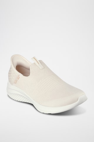 Slip-on Ultra Flex 3.0 - Cozy Streak - Beige
