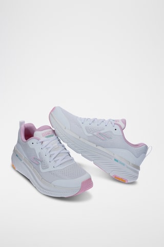 Zapatillas Go Run Max Coussin Premier 2.0 - Blanco y rosa