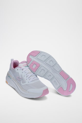 Zapatillas Go Run Max Coussin Premier 2.0 - Blanco y rosa