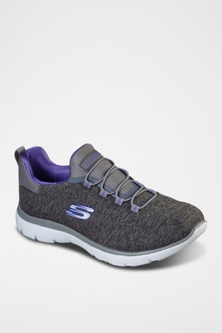 Zapatillas Summits-Quick Getaway Gris oscuro jaspeado
