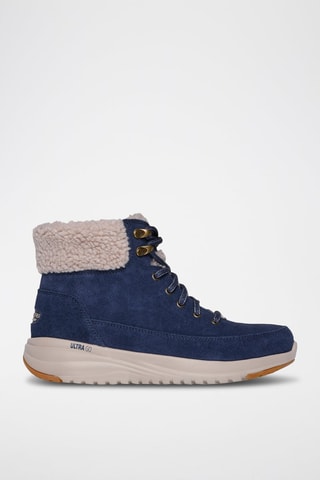 Botines forrados de nobuk On-the-GO Stellar Winterize - Azul marino