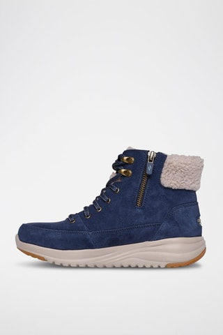 Botines forrados de nobuk On-the-GO Stellar Winterize - Azul marino