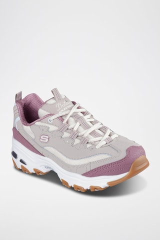 Zapatillas de piel - Gris