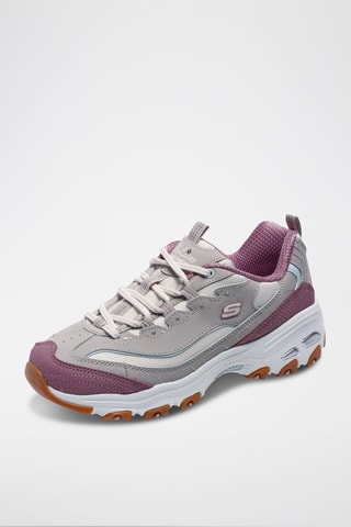 Zapatillas de piel - Gris