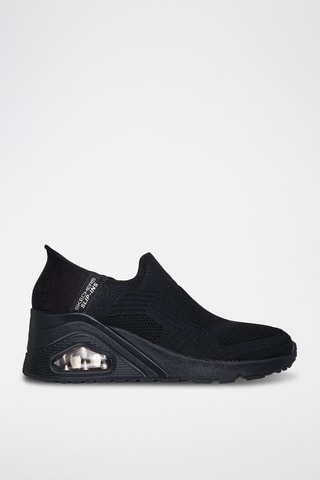 Slip-on de cuña - Negro