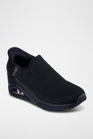 Slip-on de cuña - Negro