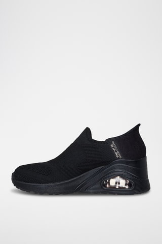 Slip-on de cuña - Negro